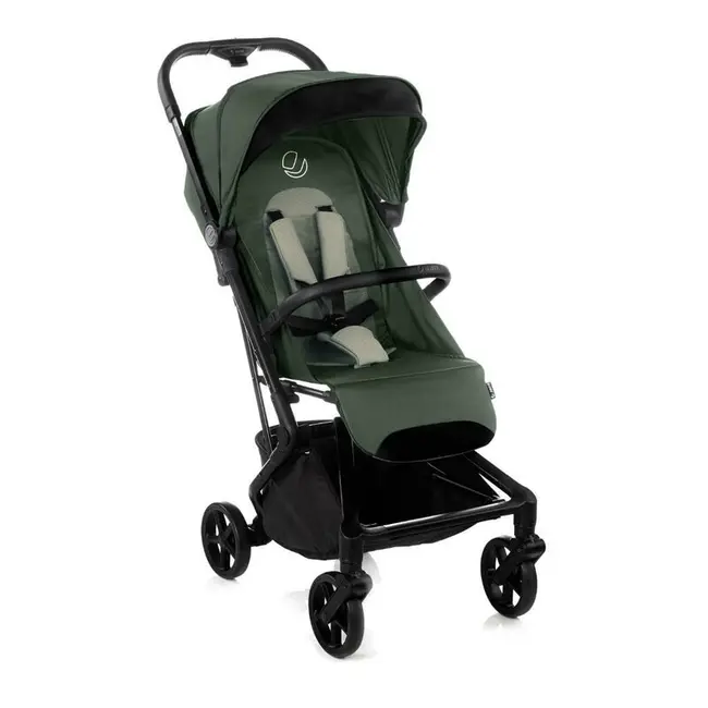Carucior sport, Jane, Wing, Sistem compact de pliere, Cadru din aluminium, Usor, 6 Kg, De la nastere pana la 22 Kg, Cu geanta transport si husa de ploaie, Conform cu standardul european EN 1888-1:2018+A1:2022, Botanic BYN8420421093443