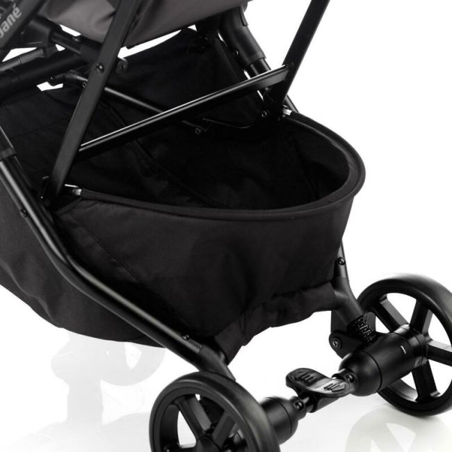 Carucior sport, Jane, Wing, Sistem compact de pliere, Cadru din aluminium, Usor, 6 Kg, De la nastere pana la 22 Kg, Cu geanta transport si husa de ploaie, Conform cu standardul european EN 1888-1:2018+A1:2022, Botanic BYN8420421093443