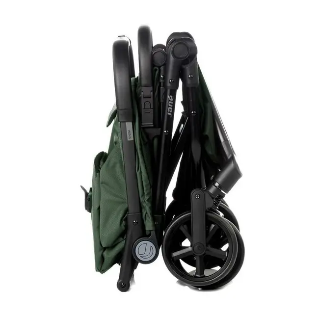 Carucior sport, Jane, Wing, Sistem compact de pliere, Cadru din aluminium, Usor, 6 Kg, De la nastere pana la 22 Kg, Cu geanta transport si husa de ploaie, Conform cu standardul european EN 1888-1:2018+A1:2022, Botanic BYN8420421093443