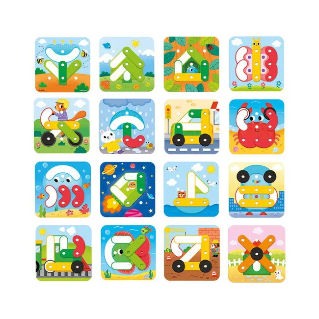 Joc educativ- primul meu mozaic