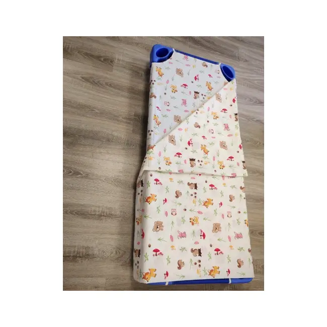 Lenjerie 3 piese bumbac ranforce pentru pat stivuibil 127×54 cm - ASC6427968006471