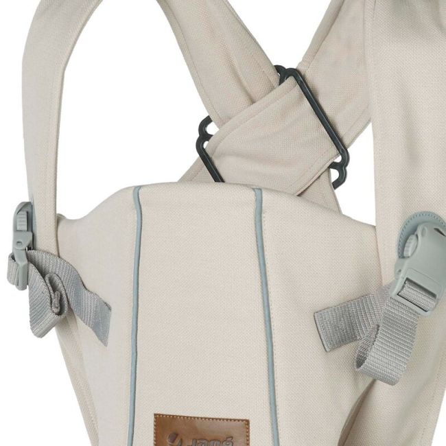 Marsupiu bebe, Jane, Dual, Ergonomic, De la nastere pana la 15 Kg, Conform EN 13209-2:2015, Sand BYN8420421089439