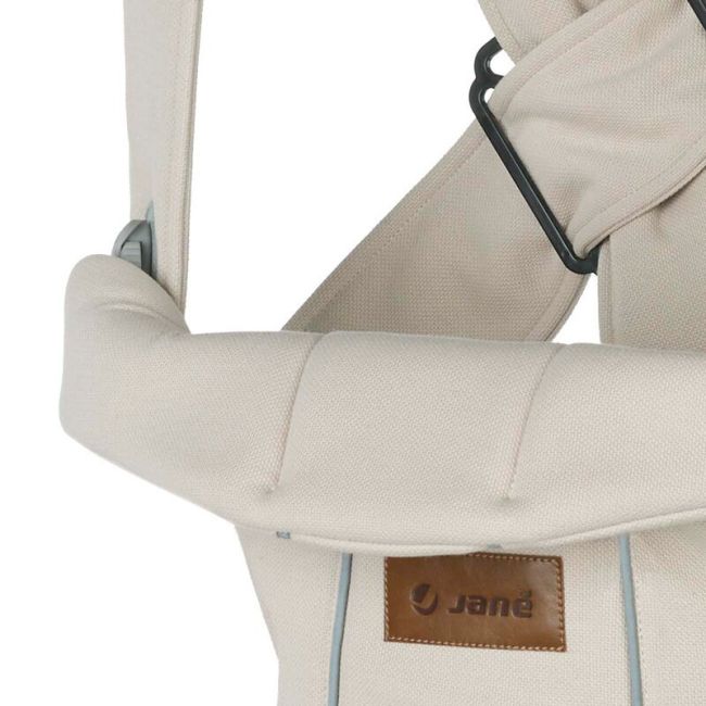 Marsupiu bebe, Jane, Dual, Ergonomic, De la nastere pana la 15 Kg, Conform EN 13209-2:2015, Sand BYN8420421089439