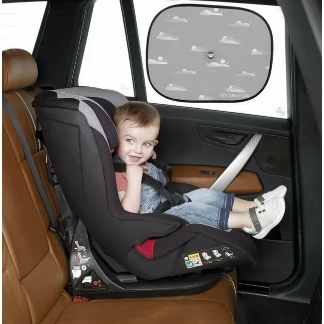 Parasolare auto, Jane, 2 bucati, universale, 44 x 35 cm, Montaj rapid cu ventuze BYN8420421071434