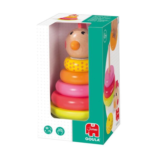 Piramida pentru bebelusi - gainusa colorata