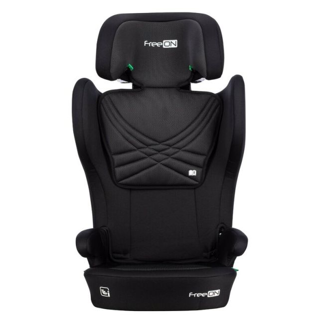 Scaun auto, FreeON, Olymp, I-Size, Cu sistem isofix, Pliabil, 100-150 cm, 4-12 ani, Conform cu standardul european de securitate ECE R129, Black BYN82528