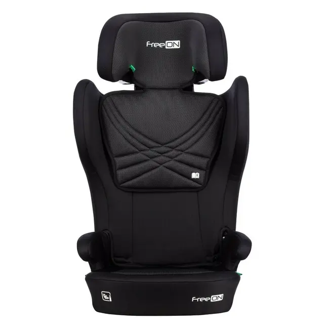 Scaun auto, FreeON, Olymp, I-Size, Cu sistem isofix, Pliabil, 100-150 cm, 4-12 ani, Conform cu standardul european de securitate ECE R129, Black BYN82528