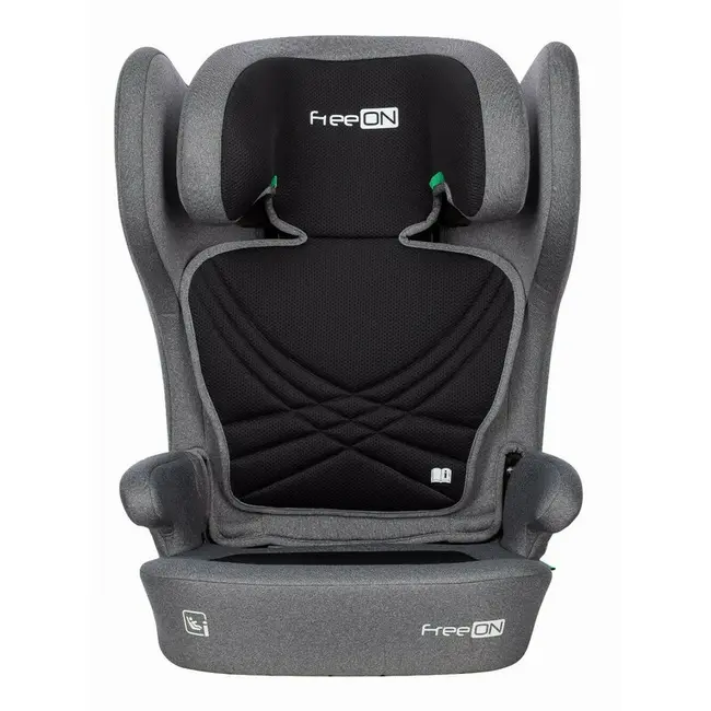 Scaun auto, FreeON, Olymp, I-Size, Cu sistem isofix, Pliabil, 100-150 cm, 4-12 ani, Conform cu standardul european de securitate ECE R129, Grey BYN82535