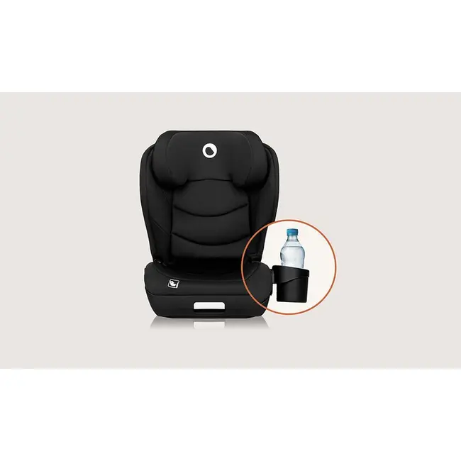 Scaun auto i-Size, Lionelo, Neal, Spatar reglabil in 4 pozitii, Tetiera in 10 pozitii, Suport sticla inclus, 15-36 Kg, 100-150 cm, Cu Isofix, Conform ECE R129, Negru BYNLO-NEAL_I-SIZE_BLACK_CARBON