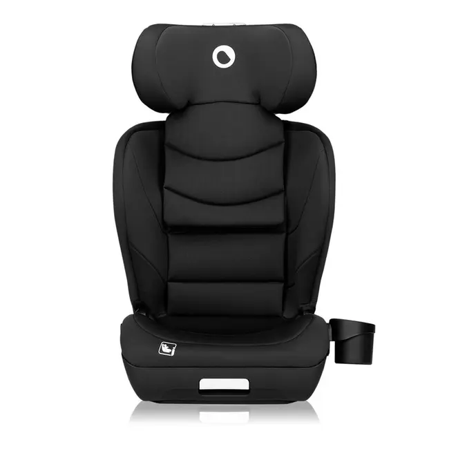 Scaun auto i-Size, Lionelo, Neal, Spatar reglabil in 4 pozitii, Tetiera in 10 pozitii, Suport sticla inclus, 15-36 Kg, 100-150 cm, Cu Isofix, Conform ECE R129, Negru BYNLO-NEAL_I-SIZE_BLACK_CARBON