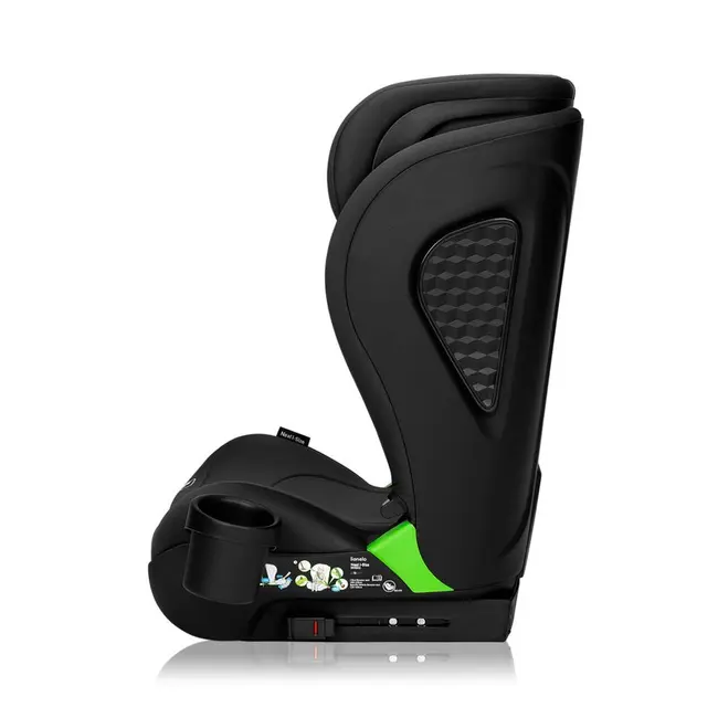Scaun auto i-Size, Lionelo, Neal, Spatar reglabil in 4 pozitii, Tetiera in 10 pozitii, Suport sticla inclus, 15-36 Kg, 100-150 cm, Cu Isofix, Conform ECE R129, Negru BYNLO-NEAL_I-SIZE_BLACK_CARBON