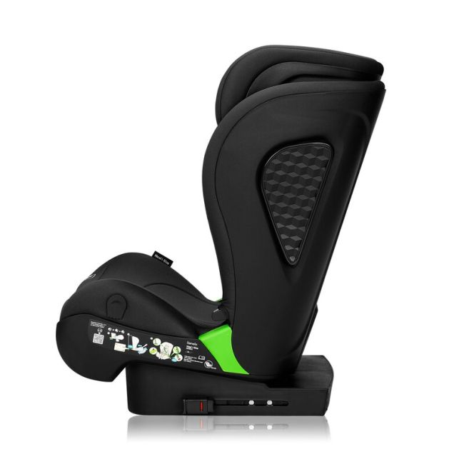 Scaun auto i-Size, Lionelo, Neal, Spatar reglabil in 4 pozitii, Tetiera in 10 pozitii, Suport sticla inclus, 15-36 Kg, 100-150 cm, Cu Isofix, Conform ECE R129, Negru BYNLO-NEAL_I-SIZE_BLACK_CARBON