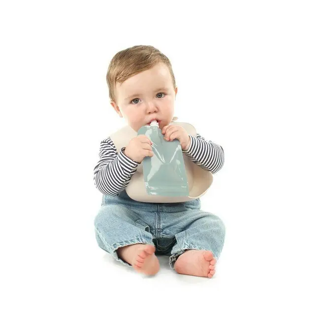 Set 12 pungi reutilizabile, Jane, Pentru hranire, Inchidere ermetica, 10x17 cm, 100 ml, BPA-free si testat LFGB, Multicolor BYN8420421091623