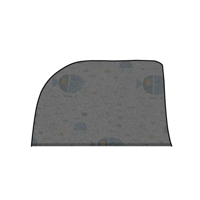 Set 2 parasolare plasa auto cu acoperire 100%, Jane, Universale, Usor de instalat, fara ventuze, Lazuli Blue BYN8420421082669
