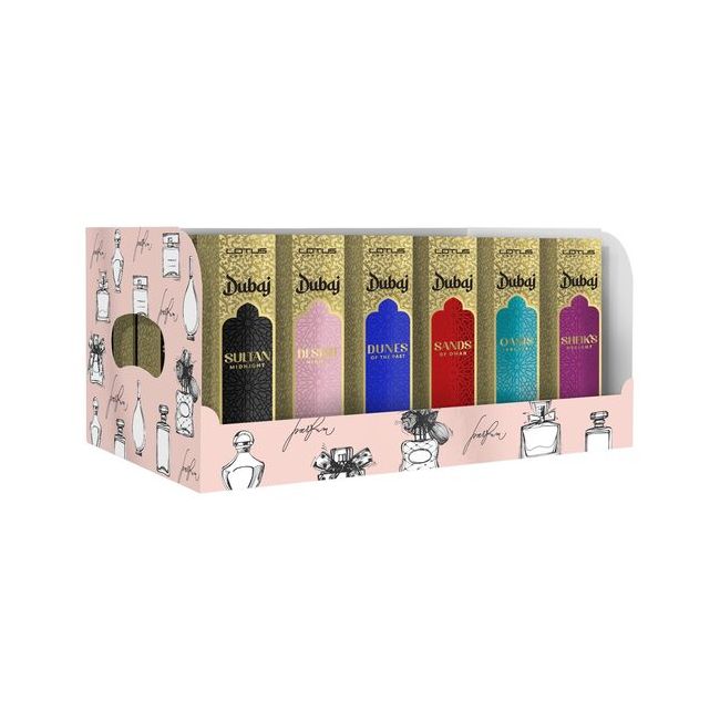 Set Parfumuri Unisex Lotus Dubaj (30 buc + 6 testere)