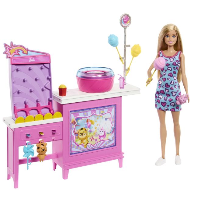 BARBIE MYSTERIES DETECTIVI PE PLAJA SET CABINA DE JOCURI SI PAPUSA BARBIE MALIBU CU ACCESORII VIVMTJFV67