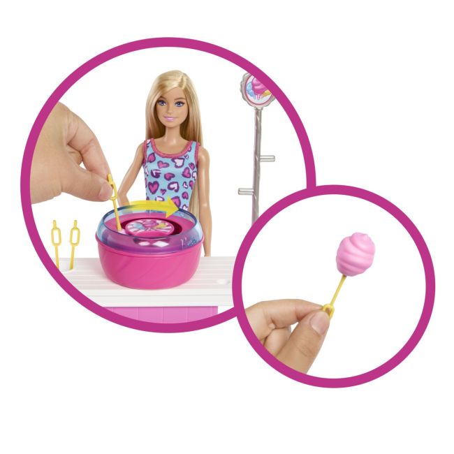 BARBIE MYSTERIES DETECTIVI PE PLAJA SET CABINA DE JOCURI SI PAPUSA BARBIE MALIBU CU ACCESORII VIVMTJFV67