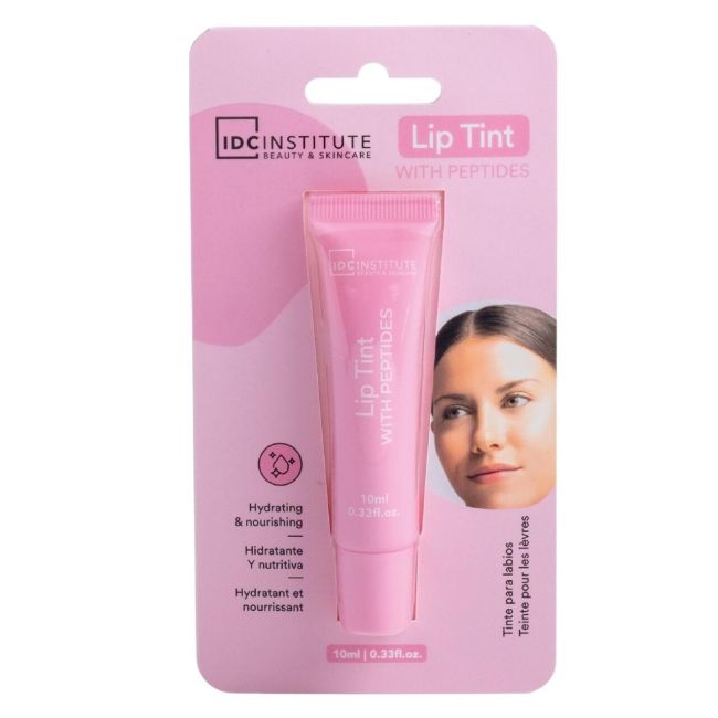 Balsam de buze cu peptide, roz cu aroma de Caramel sarat, 68160, IDC Institute, 13 ml
