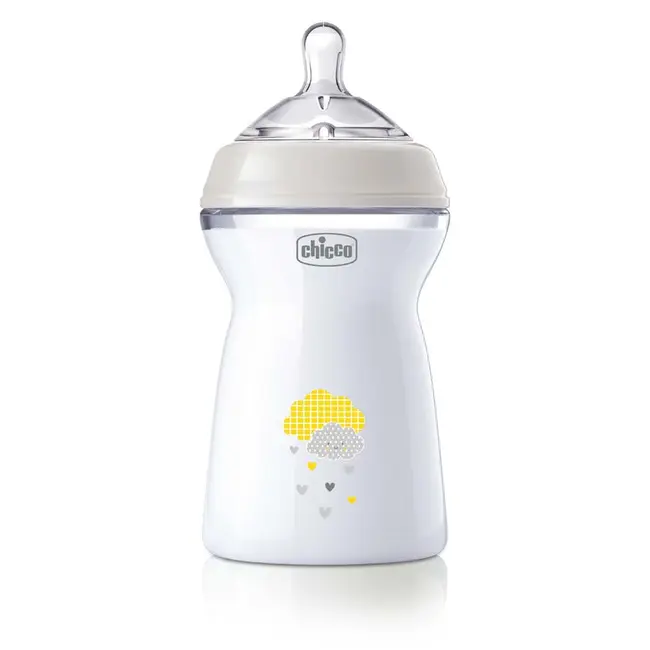 Biberon Chicco Natural Feeling PP, unisex, 330ml, flux rapid, tetina s., 6luni+ CHC8133530-7