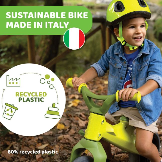 Bicicleta copii Chicco Green Hopper ecologica pentru echilibru, 18luni+ CHC11055-1