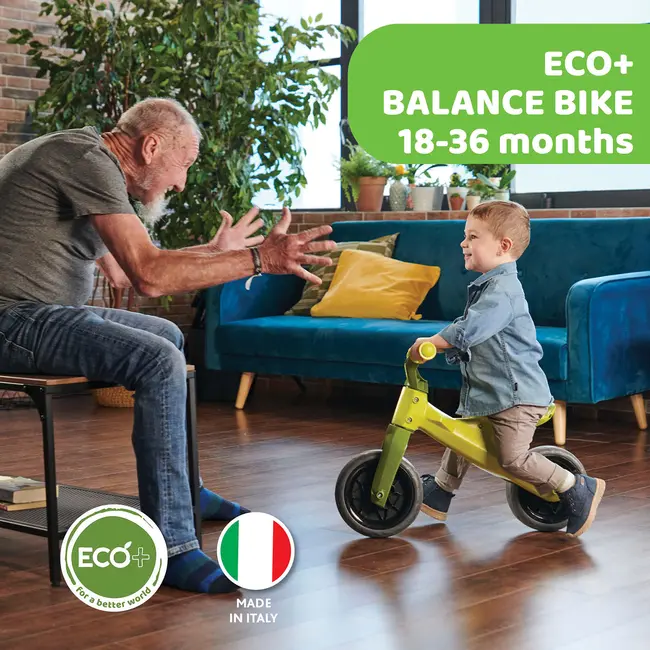 Bicicleta copii Chicco Green Hopper ecologica pentru echilibru, 18luni+ CHC11055-1