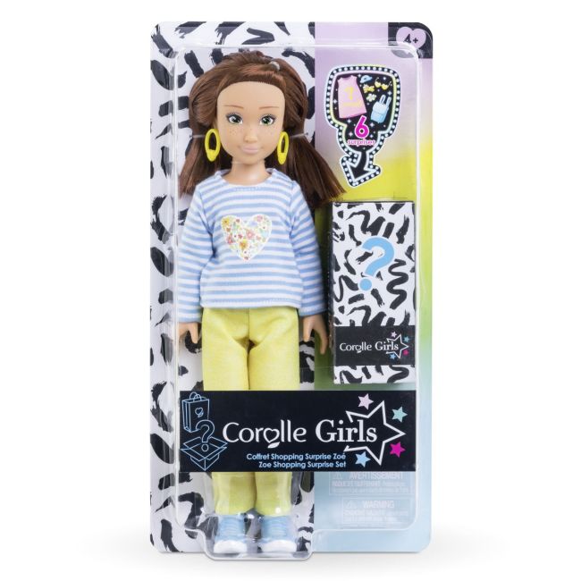 COROLLE SET CUMPARATURI SURPRIZA PAPUSA ZOE 28CM VIV9000600100