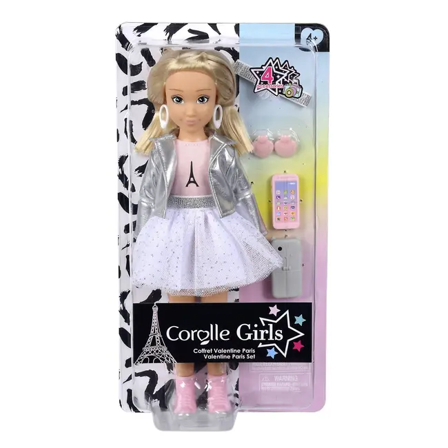 COROLLE SET SAPTAMANA MODEI LA PARIS PAPUSA VALENTINE 28CM VIV9000600150