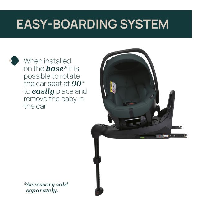 Carucior copii 3 in 1 Chicco Bellagio, Fir Tree (verde inchis), 0luni+ CHC8713633+8713733+8714633-8