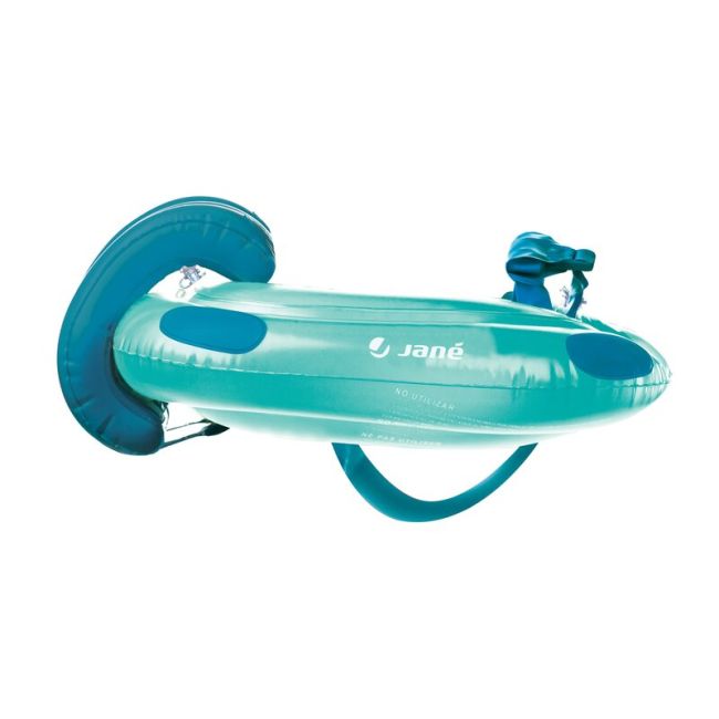 Colac ajustabil pentru bebelusi, Jane, Ideal pentru primele lectii de inot, Aquarel Blue BYN8420421076446