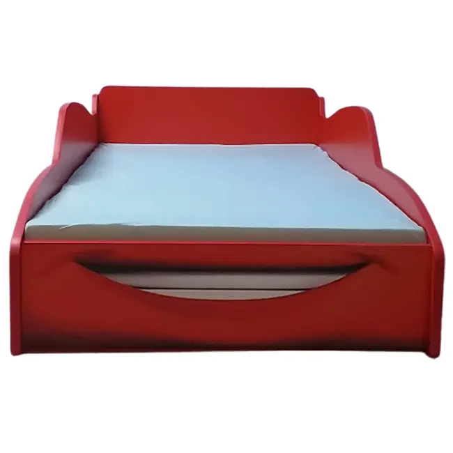 Pat in forma de masina, fulger car, 160x80 cm ptv4393