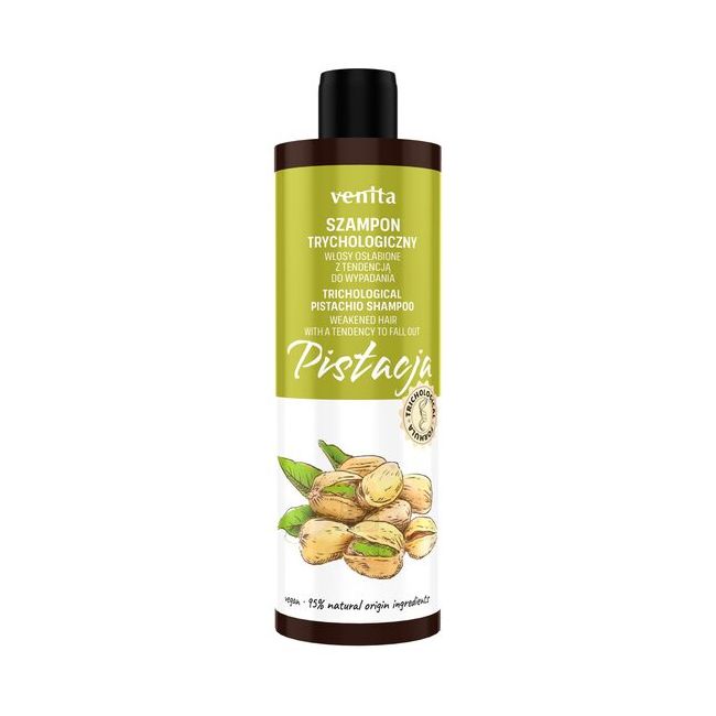 Sampon Tricologic cu Ulei de Fistic, Venita, 300ml