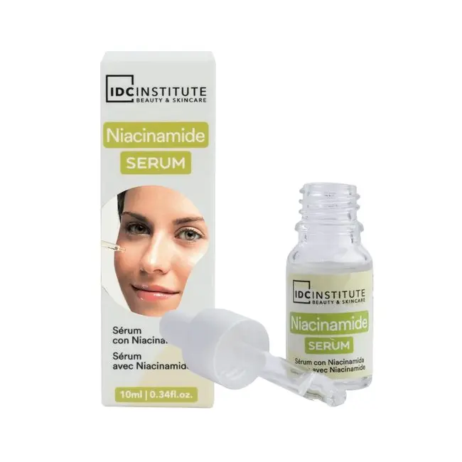 Ser cu Niacinamide- ten uniform & pori estompați, 10ml, IDC Institute, 90282