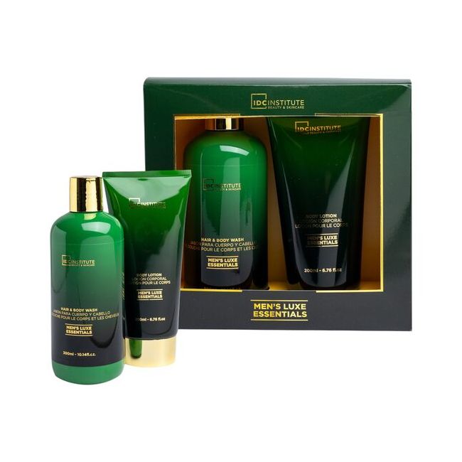 Set 2 produse de ingrijire Men's Lux Essentials, IDC Institute 42303, 500 ml
