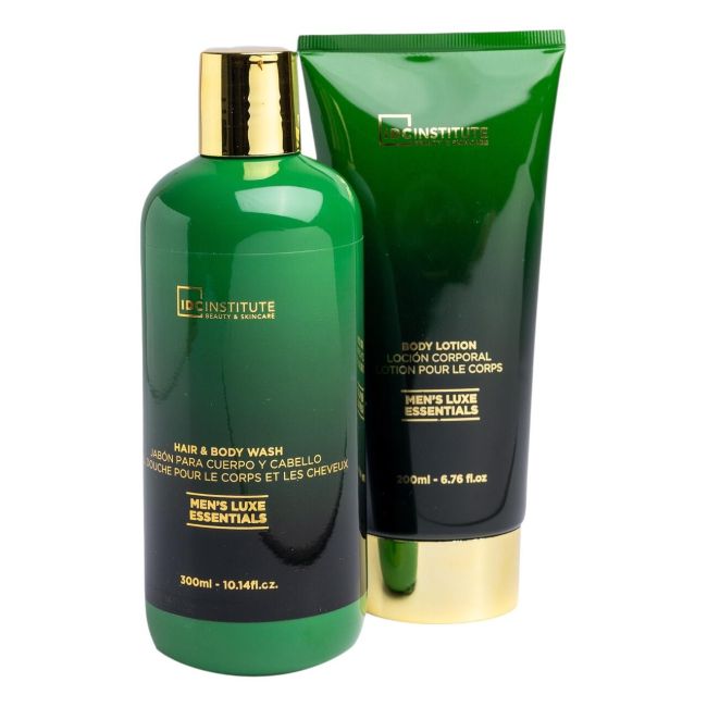 Set 2 produse de ingrijire Men's Lux Essentials, IDC Institute 42303, 500 ml