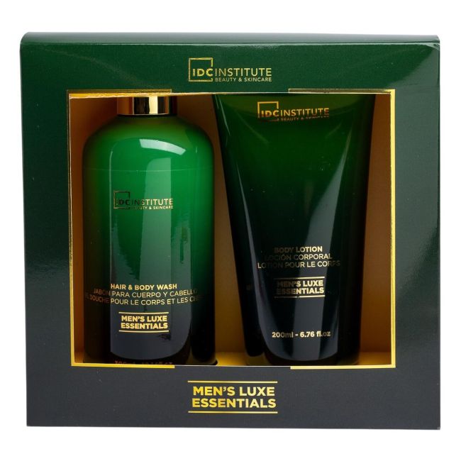 Set 2 produse de ingrijire Men's Lux Essentials, IDC Institute 42303, 500 ml