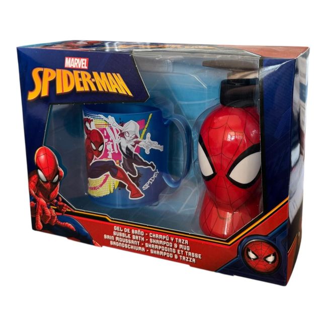 Set copii cu gel de dus/sampon si cana – Marvel Spider-Man, 2564