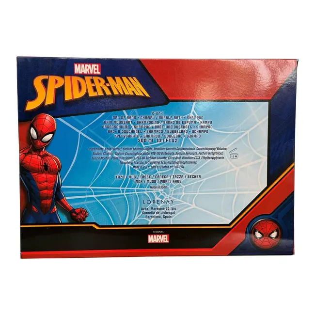 Set copii cu gel de dus/sampon si cana &ndash; Marvel Spider-Man, 2564