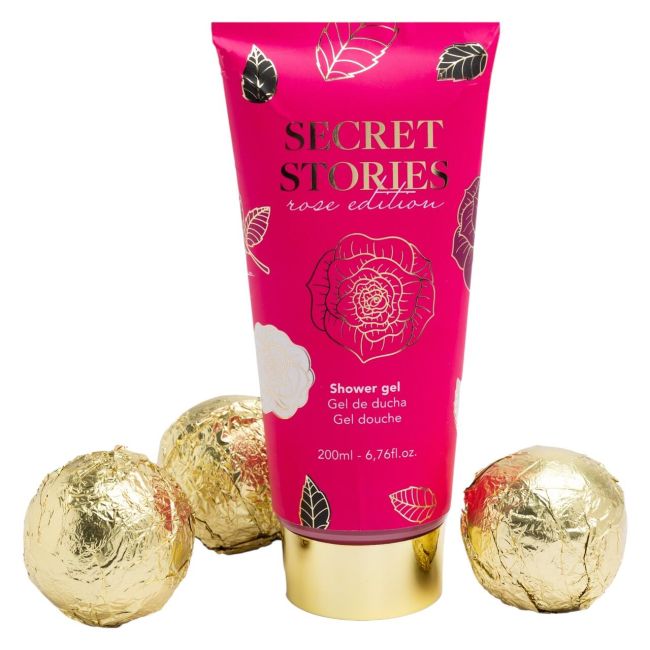 Set produse de ingrijire corporala Secret Stories, 42289, IDC Institute, 350g