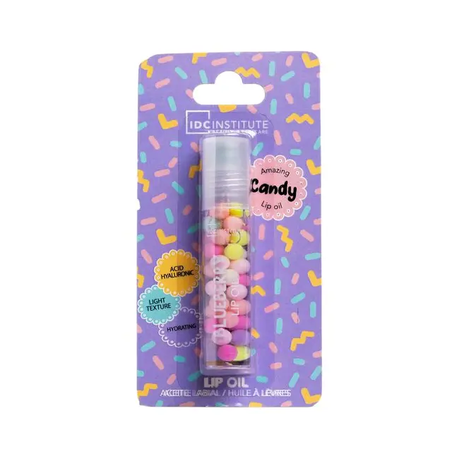 Ulei de buze Candy Bluberry, 12208, IDC Institute, 3 ml, aroma de afine
