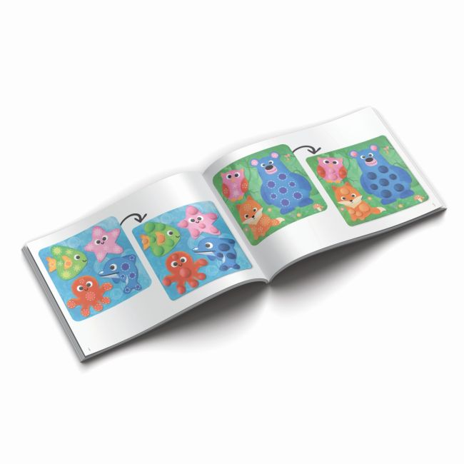 AS ART SET 7 BORCANASE DE PLASTILINA ANIMALE VIV1038-21064