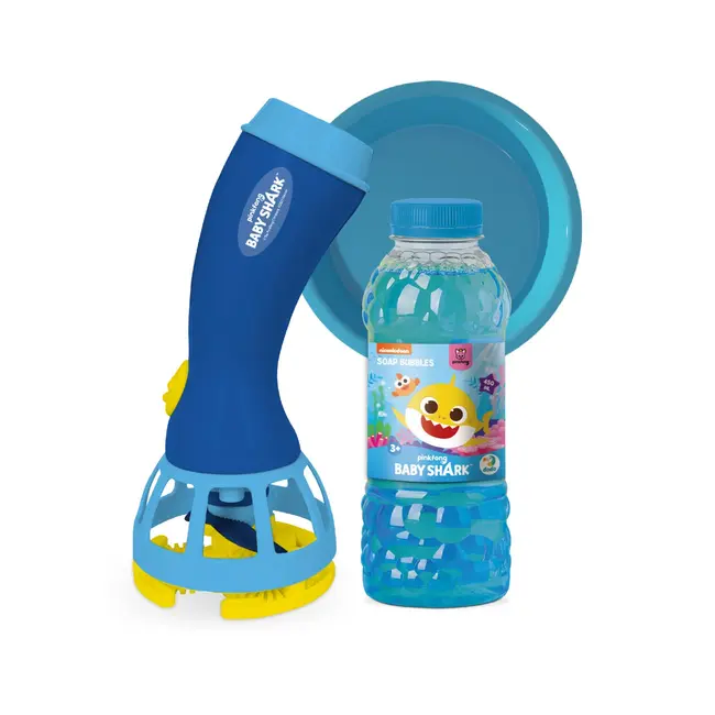 BABY SHARK SET DE BALOANE DE SAPUN CU GENERATOR 450ML VIVDD200612