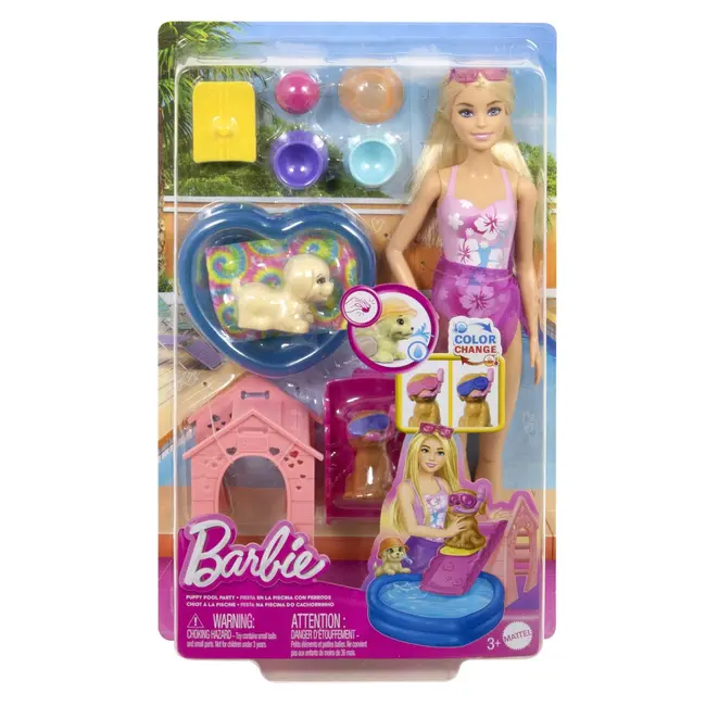BARBIE COLOR CHANGE PETRECEREA CATELUSULUI LA PISCINA VIVMTJBF35