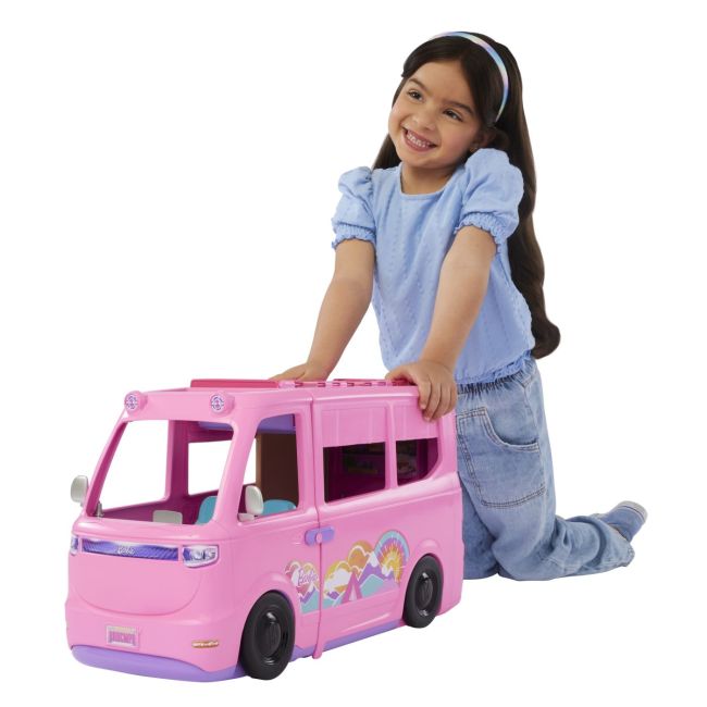 BARBIE RULOTA DE VIS CU ACCESORII VIVMTHRJ78