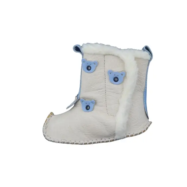 Cizmulite Apash (Marime: 17, Culoare nappa: blu) BFOX10319/TC_Blu_17