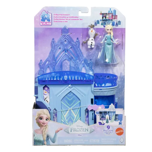 DISNEY FROZEN SET DE JOACA PAPUSA ELSA SI CASTELUL DE GHEATA CU ACCESORII VIVMTJDP63