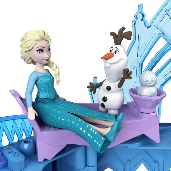 DISNEY FROZEN SET DE JOACA PAPUSA ELSA SI CASTELUL DE GHEATA CU ACCESORII VIVMTJDP63