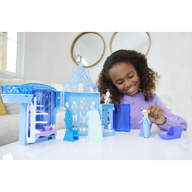 DISNEY FROZEN SET DE JOACA PAPUSA ELSA SI CASTELUL DE GHEATA CU ACCESORII VIVMTJDP63