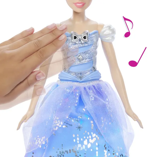 DISNEY PRINCESS PAPUSA CENUSAREASA INTERACTIVA CU ROCHIE LUMINOASA VIVMTJBF94