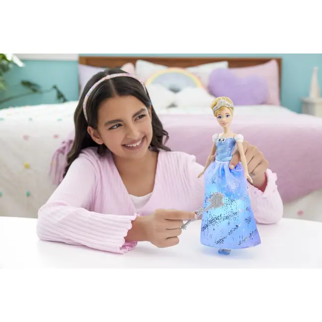 DISNEY PRINCESS PAPUSA CENUSAREASA INTERACTIVA CU ROCHIE LUMINOASA VIVMTJBF94