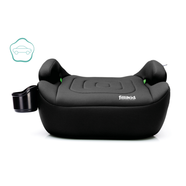 Inaltator auto Isofix Luxe Flip black grupa 2/3 Fililikd